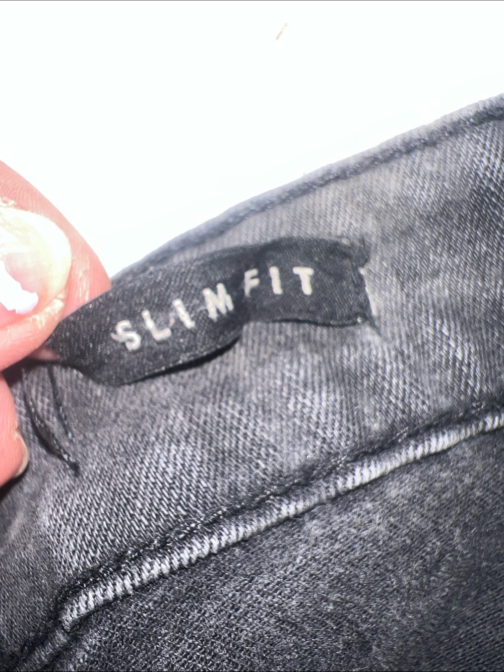 Copper Rivet Gray Rip & Repair Jeans - Picture 9 of 9